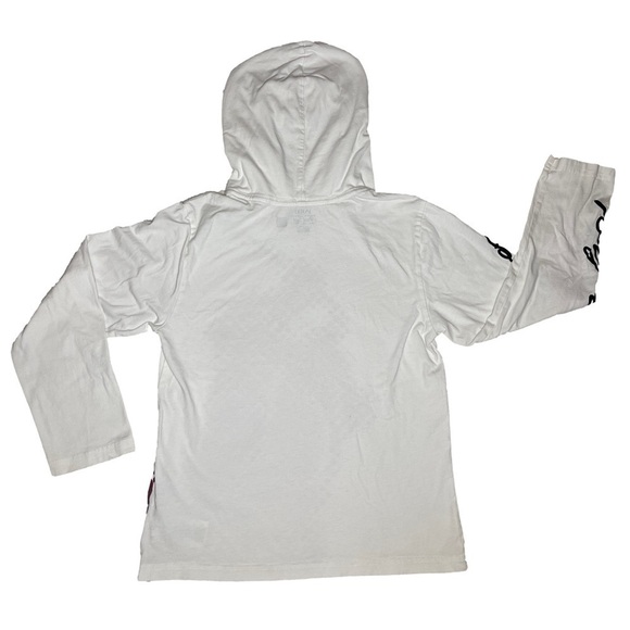 Polo Ralph Lauren Hooded Dot Print Long Sleeve TShirt Boys Medium 10-12 yrs - Picture 7 of 8